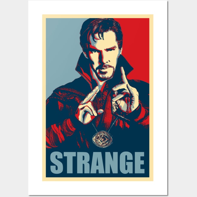 Doctor Strange Hope Poster Wall Art by WhiteFalcon99